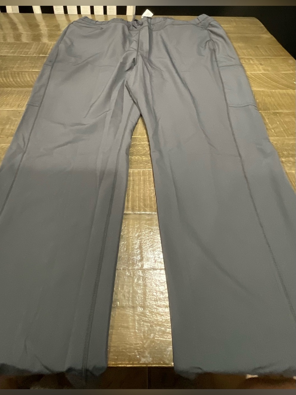 Dickies Women's Gray Straight-Leg Work Pants scrubs